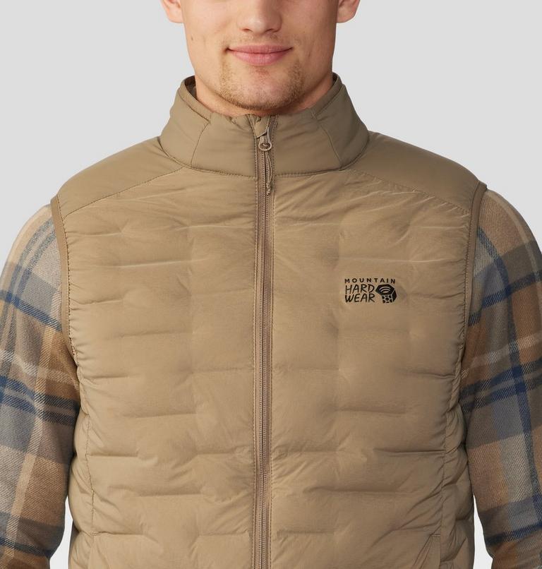 Veste sans manches Stretchdown Homme, Color: Trail Dust, image 4