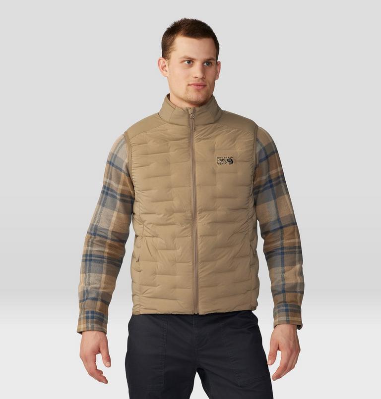 Veste sans manches Stretchdown Homme, Color: Trail Dust, image 7