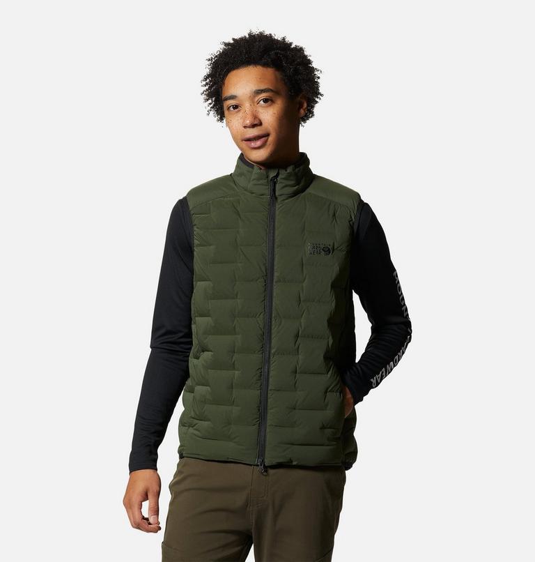 Veste sans manches Stretchdown Homme, Color: Surplus Green, image 1