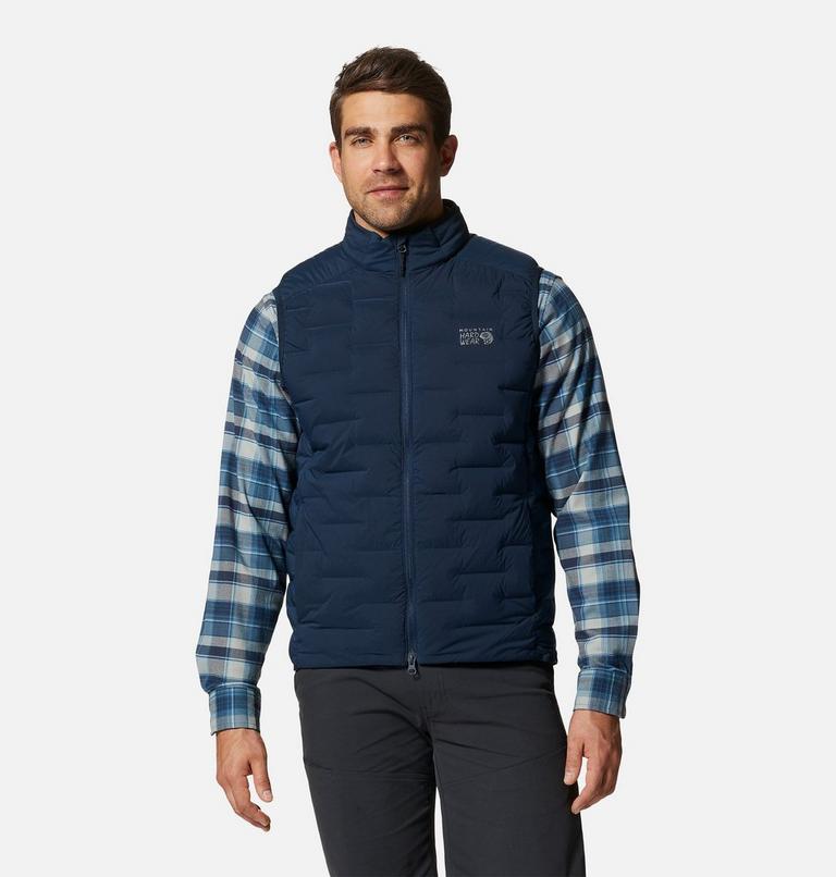 Veste sans manches Stretchdown Homme, Color: Hardwear Navy, image 1