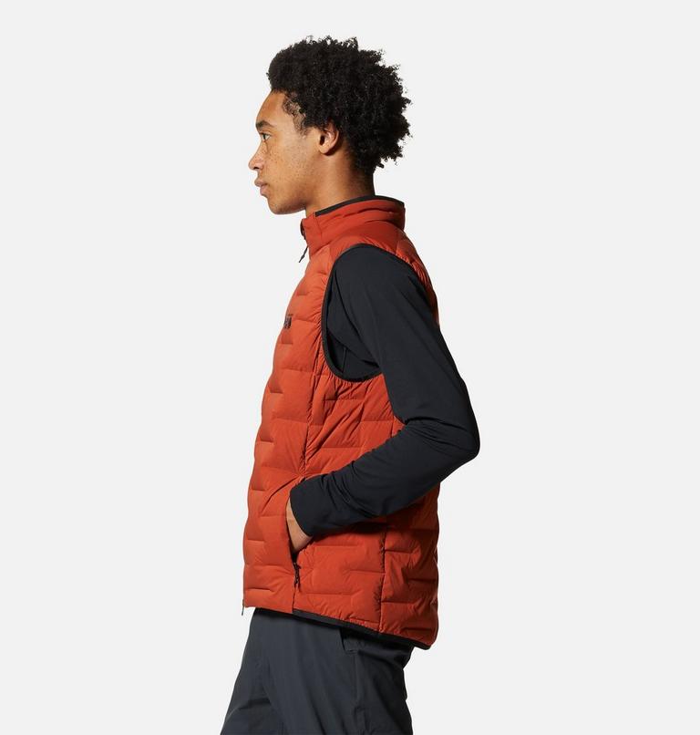 Veste sans manches Stretchdown Homme, Color: Dark Copper, image 3