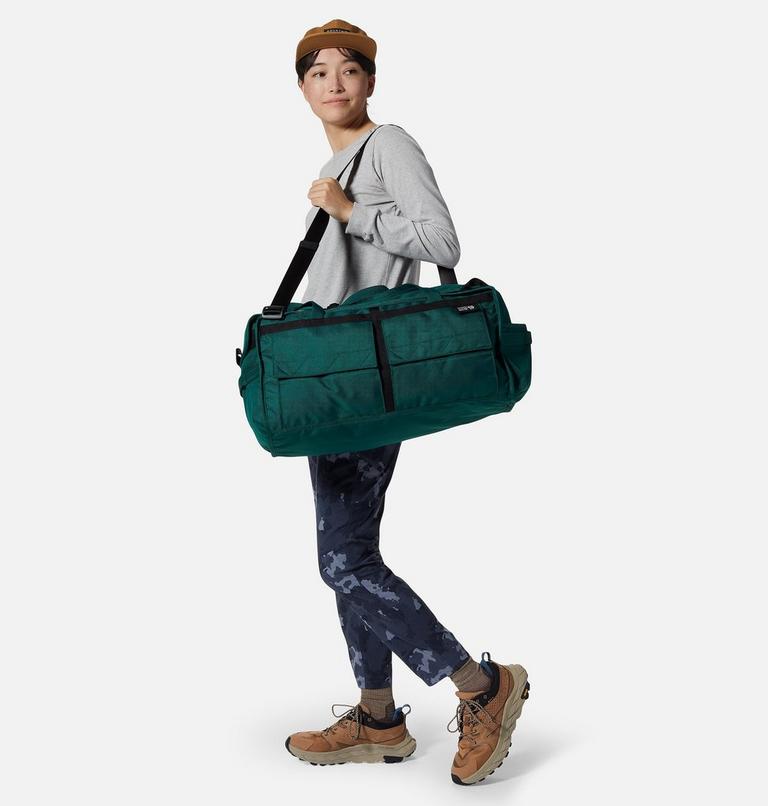 Sac Camp Tough Duffel 50L, Color: Hunter Green, image 4