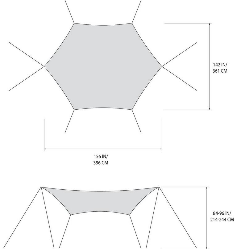 Camp Awn Shelter, Color: Aloe, image 6