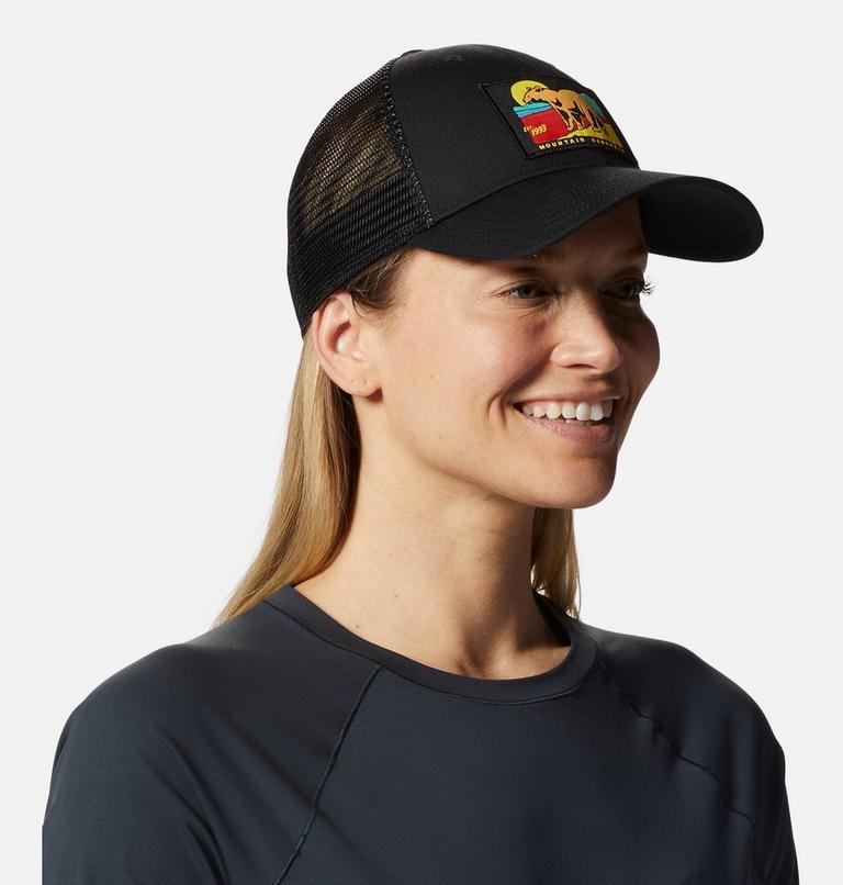 93 Bear Trucker Hat, Color: Black, image 10