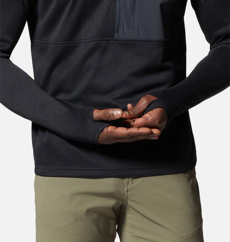 Men's Rogue Pursuit 1/4 Zip, Color: Black, image 5