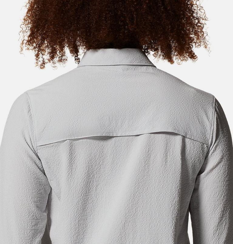 Women's Sunshadow Long Sleeve Shirt, Color: Grey Ice, image 5