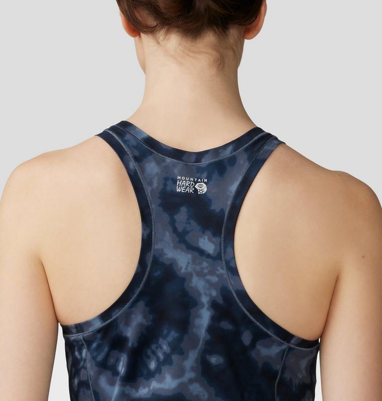 Women's Mountain Stretch Dress, Color: Blue Slate Spore Dye Print, image 5