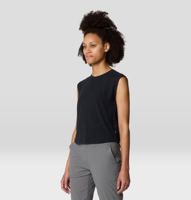 Women's Trekkin Go Sleeveless, Color: Black, image 8