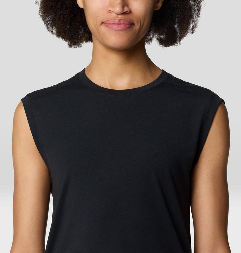 Women's Trekkin Go Sleeveless, Color: Black, image 5