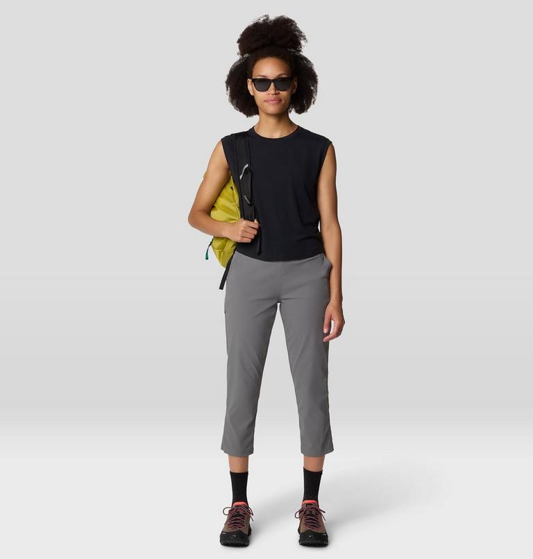 Women's Trekkin Go Sleeveless, Color: Black, image 6