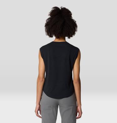 Women's Trekkin Go Sleeveless, Color: Black, image 7