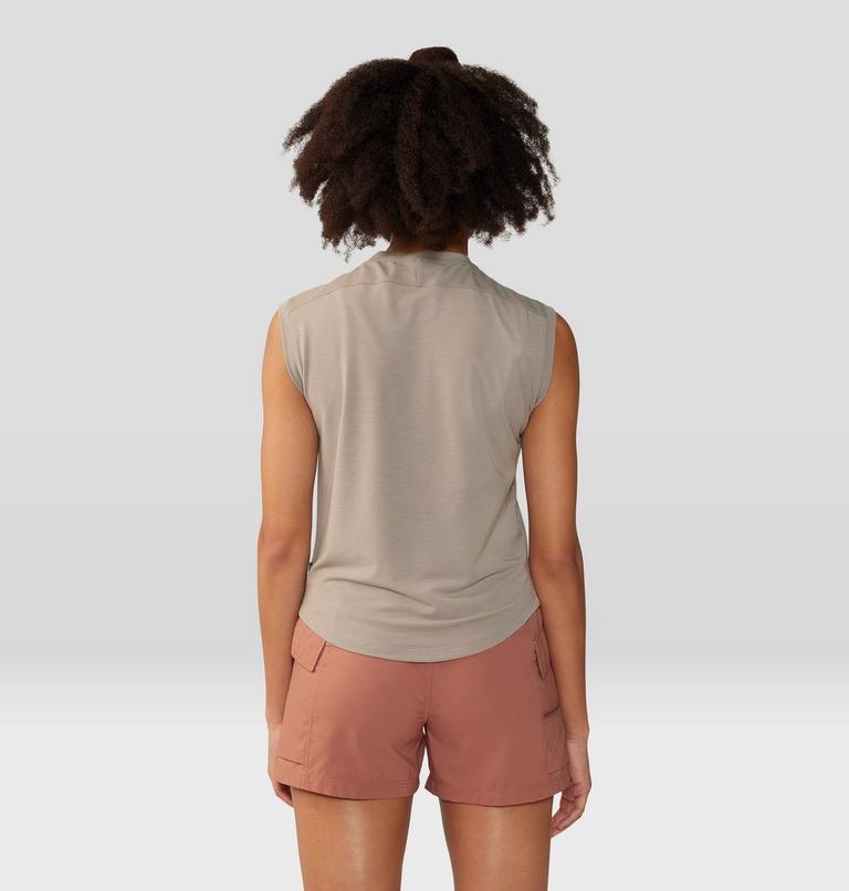 Women's Trekkin Go Sleeveless, Color: Dunes, image 2