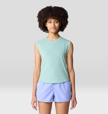 Women's Trekkin Go Sleeveless, Color: Mineral Spring, image 9