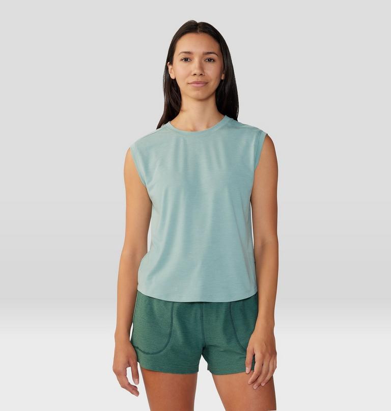 Trekkin Go sans manches, Color: Lichen Green, image 1