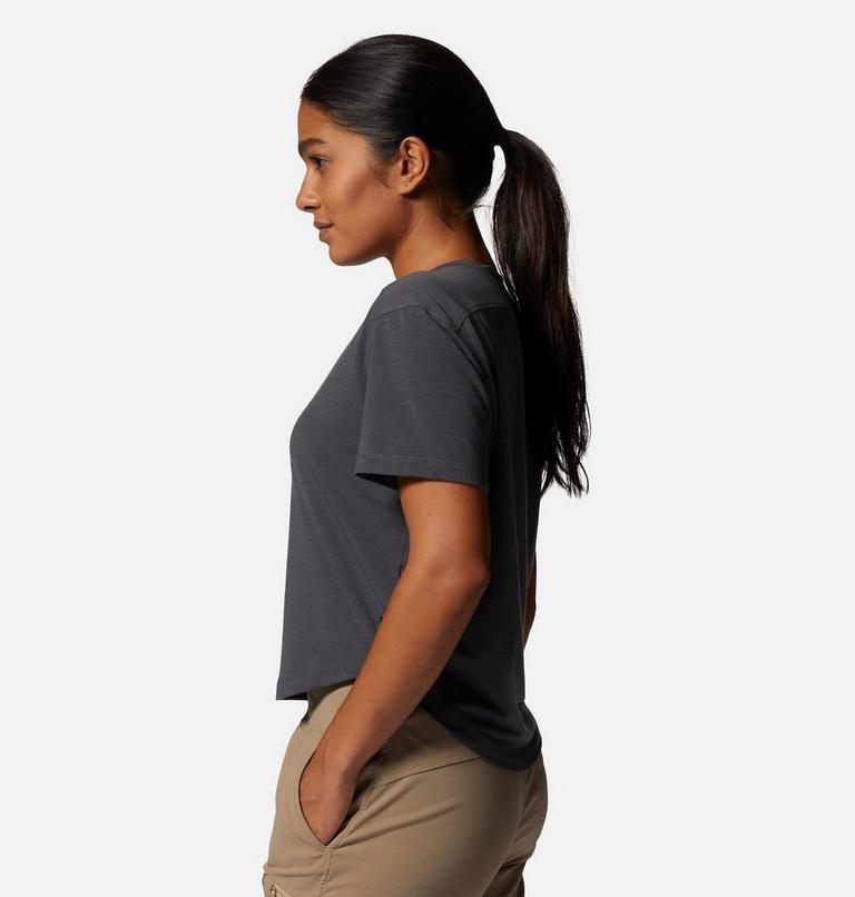 Women's Trekkin Go Short Sleeve, Color: Volcanic, image 3