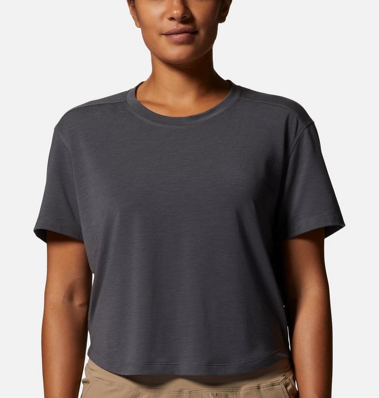 Women's Trekkin Go Short Sleeve, Color: Volcanic, image 4