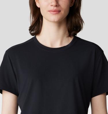 Women's Trekkin Go Short Sleeve, Color: Black, image 4