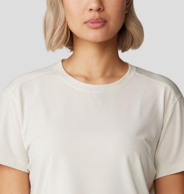 Women's Trekkin Go Short Sleeve, Color: Stone, image 8