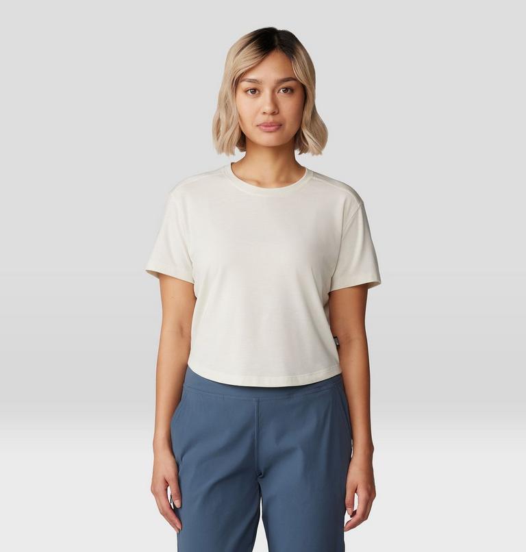 Women's Trekkin Go Short Sleeve, Color: Stone, image 5