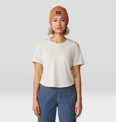 Women's Trekkin Go Short Sleeve, Color: Stone, image 5