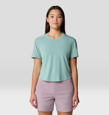 Women's Trek N Go Short Sleeve, Color: Mineral Spring, image 9