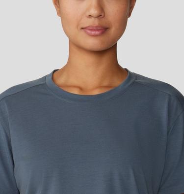 Women's Trek N Go Short Sleeve, Color: Blue Slate, image 4