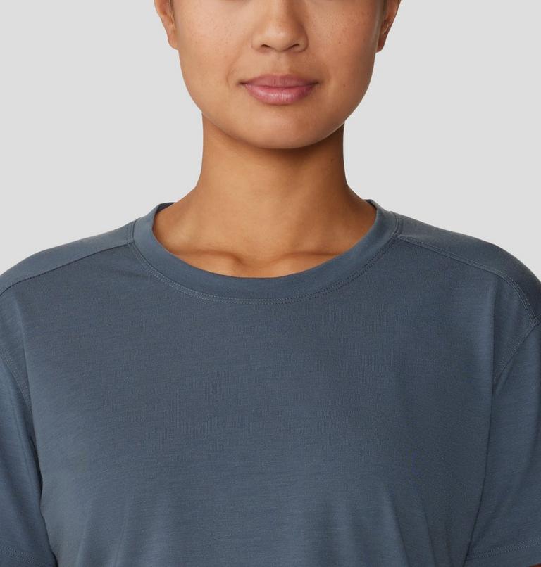 Women's Trek N Go Short Sleeve, Color: Blue Slate, image 4