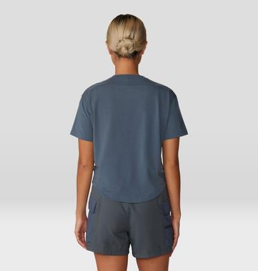Women's Trek N Go Short Sleeve, Color: Blue Slate, image 2