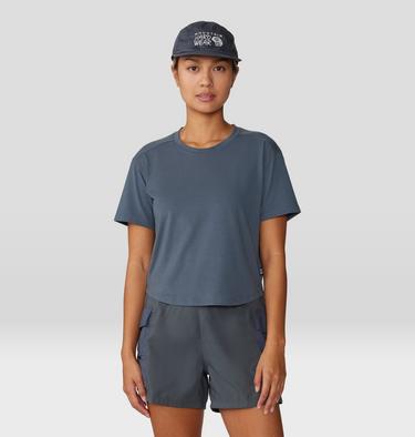 Women's Trek N Go Short Sleeve, Color: Blue Slate, image 1