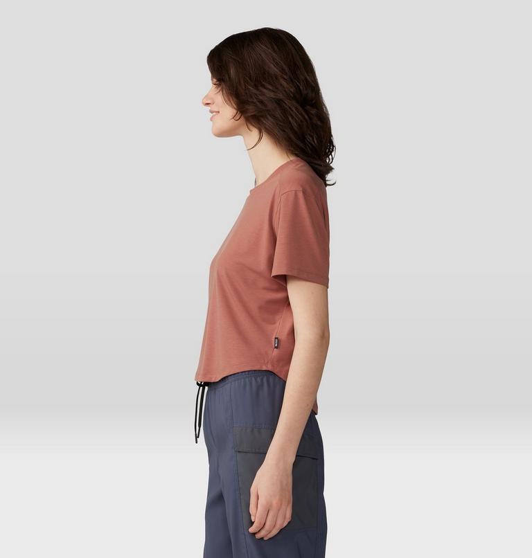 Women's Trekkin Go Short Sleeve, Color: Dark Quartz, image 3