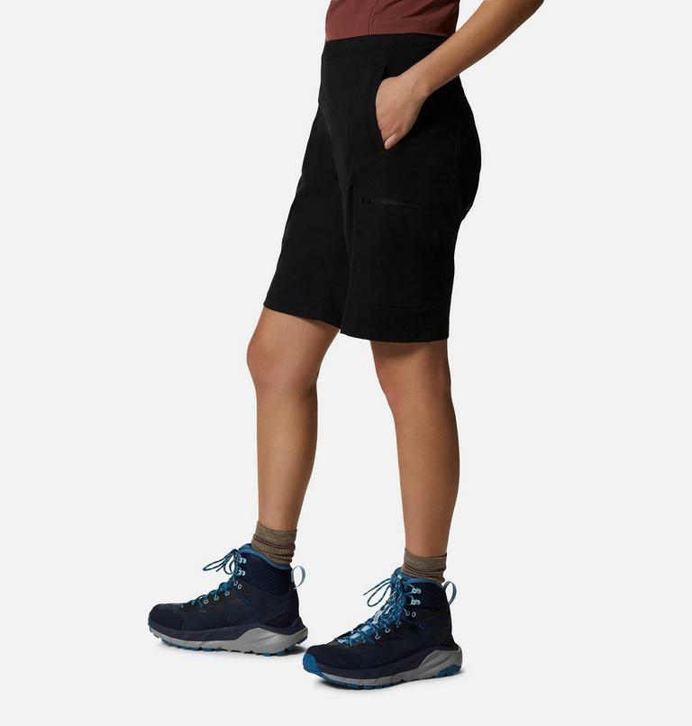 Bermuda taille haute Dynama Femme, Color: Black, image 3