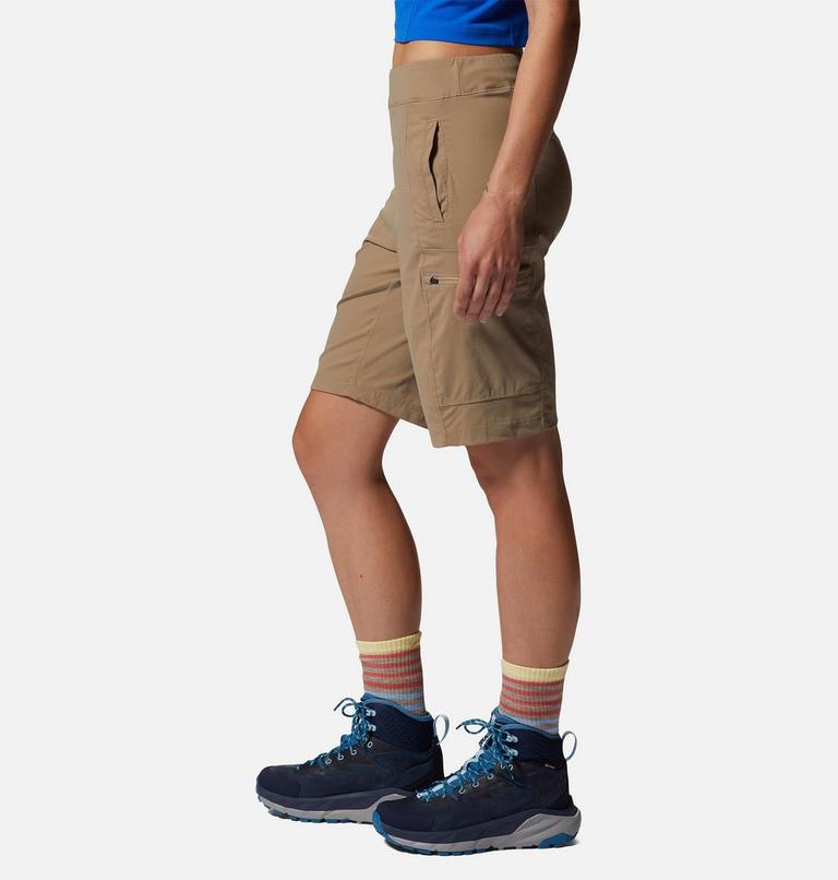 Women's Dynama High Rise Bermuda Short, Color: Khaki, image 3