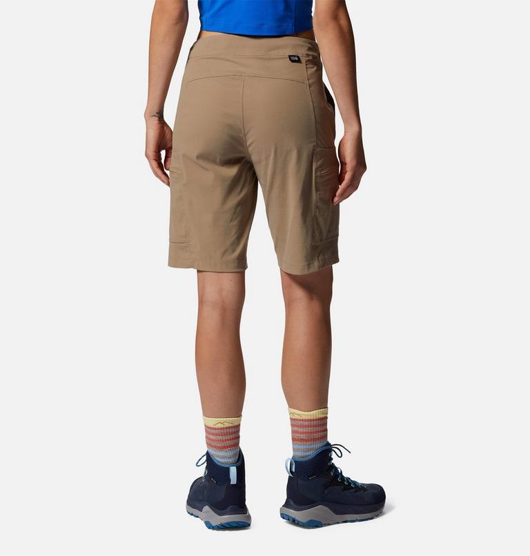 Women's Dynama High Rise Bermuda Short, Color: Khaki, image 2