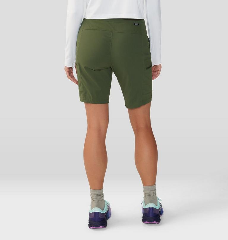 Women's Dynama High Rise Bermuda Short, Color: Surplus Green, image 2