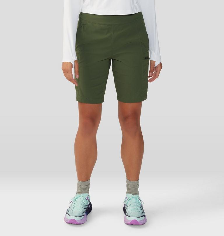 Women's Dynama High Rise Bermuda Short, Color: Surplus Green, image 1