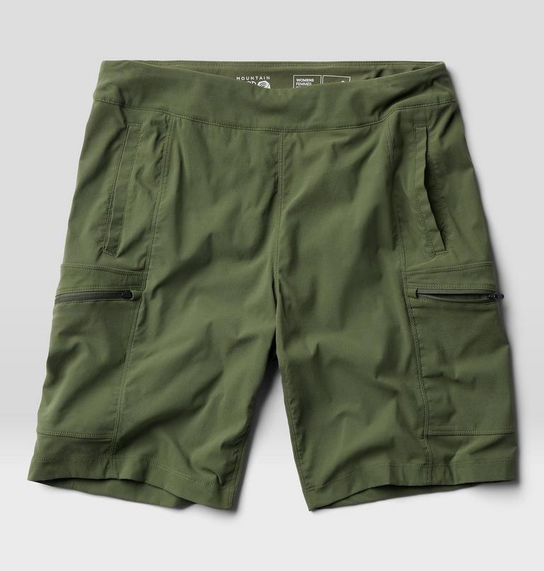 Women's Dynama High Rise Bermuda Short, Color: Surplus Green, image 8
