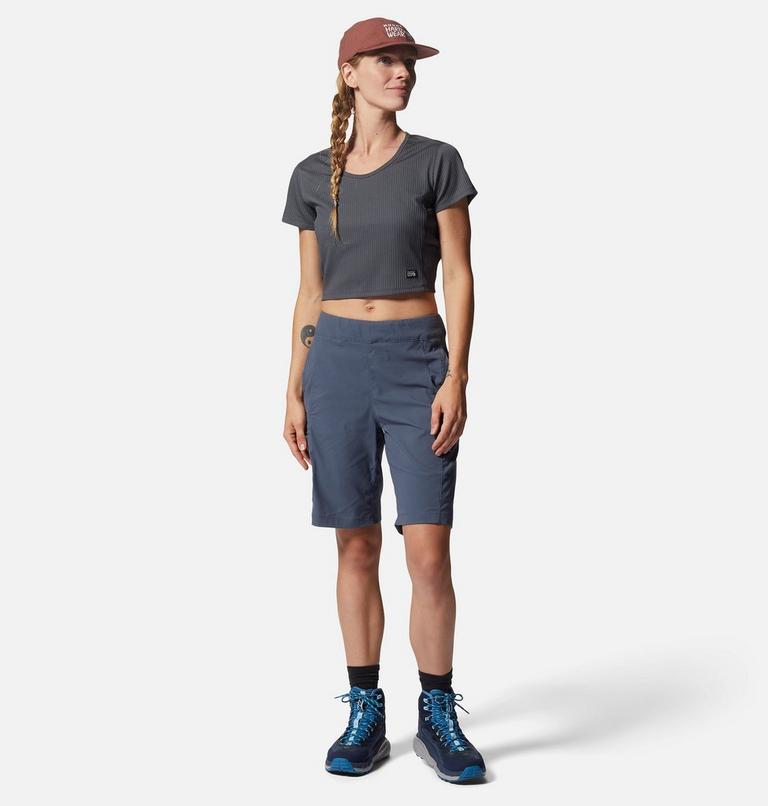 Bermuda taille haute Dynama Femme, Color: Blue Slate, image 6