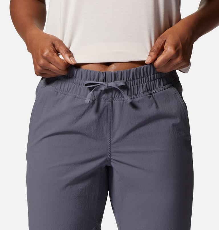Pantalon à ceinture élastique Basswood Femme, Color: Iron Grey, image 4