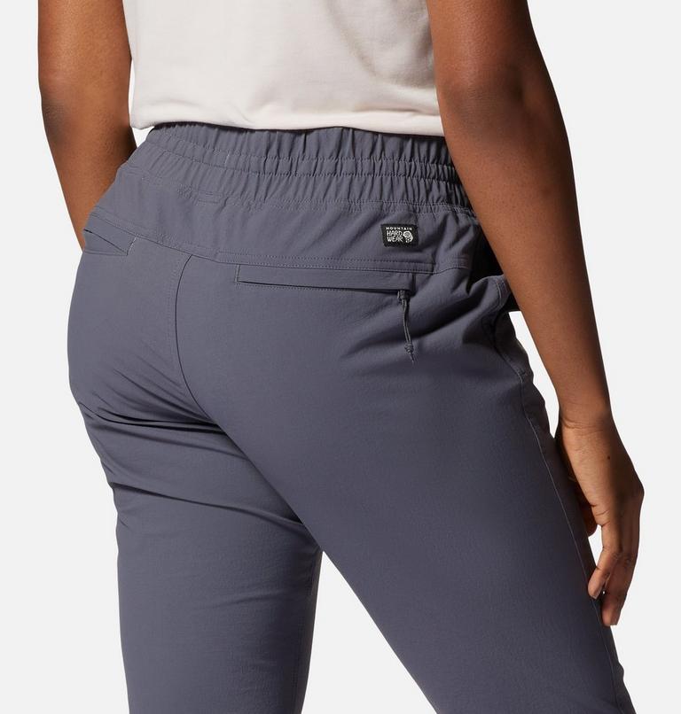 Pantalon à ceinture élastique Basswood Femme, Color: Iron Grey, image 5