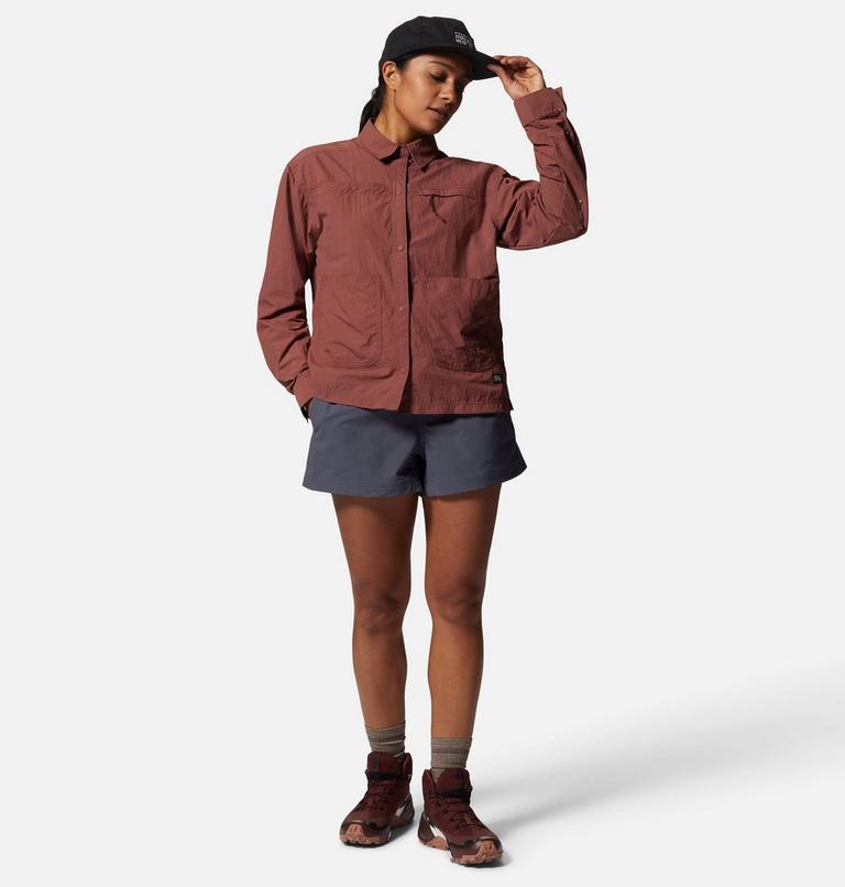 Women's Basswood Pull-On Short, Color: Iron Grey, image 6