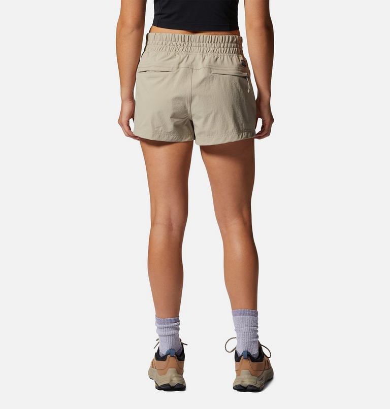 Women's Basswood Pull-On Short, Color: Badlands, image 2