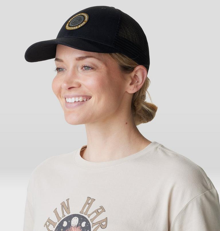 High Altitude Trucker Hat, Color: Black, image 8