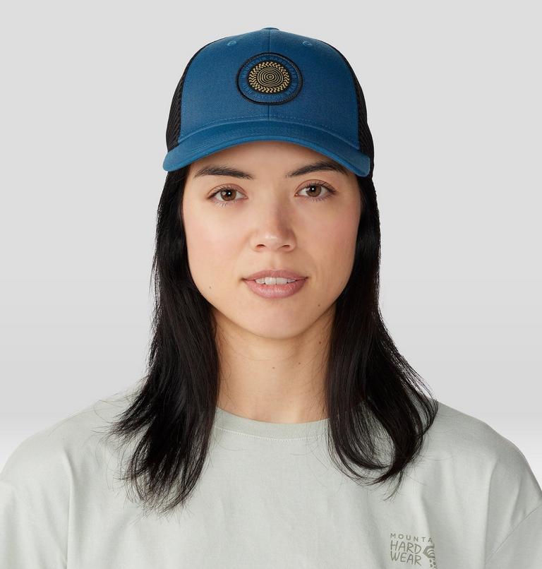 High Altitude Trucker Hat, Color: Dark Caspian, image 6