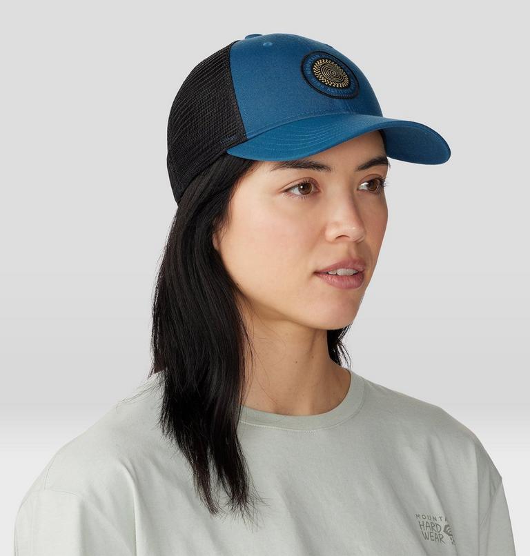 High Altitude Trucker Hat, Color: Dark Caspian, image 10