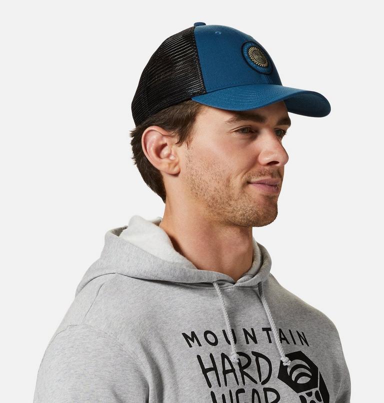 High Altitude Trucker Hat, Color: Dark Caspian, image 5