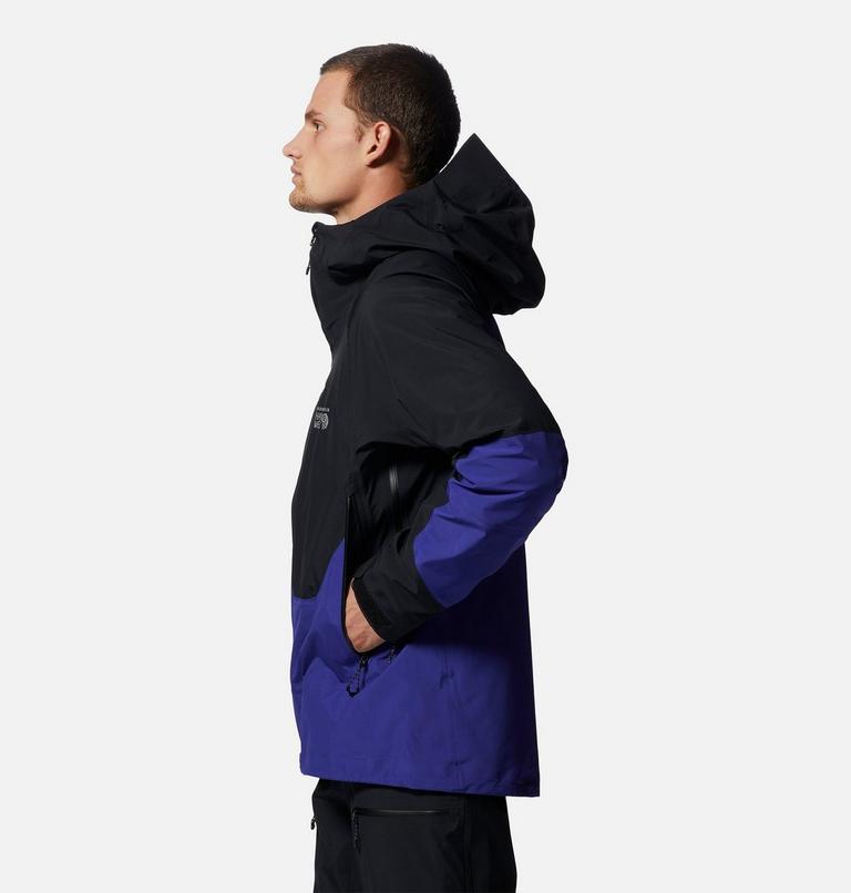 Manteau Dawnlight GORE-TEX PRO Homme, Color: Klein Blue, Black, image 3