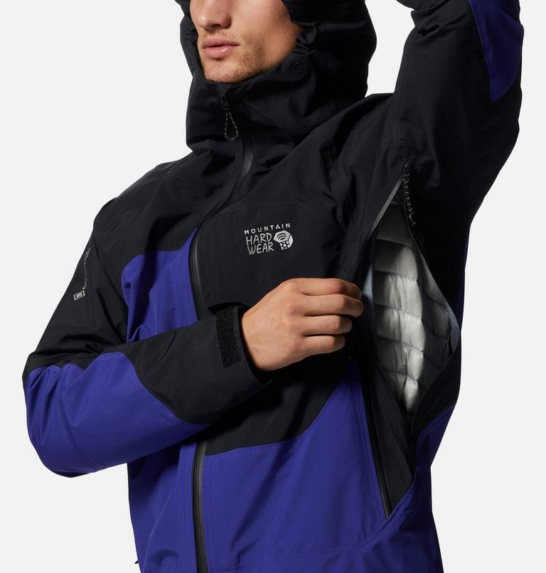 Manteau Dawnlight GORE-TEX PRO Homme, Color: Klein Blue, Black, image 8