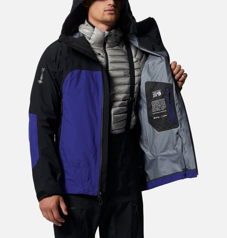Manteau Dawnlight GORE-TEX PRO Homme, Color: Klein Blue, Black, image 10