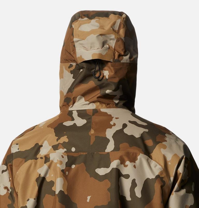 Men's LandSky GORE-TEX Jacket, Color: Corozo Nut Pines Camo Print, image 6