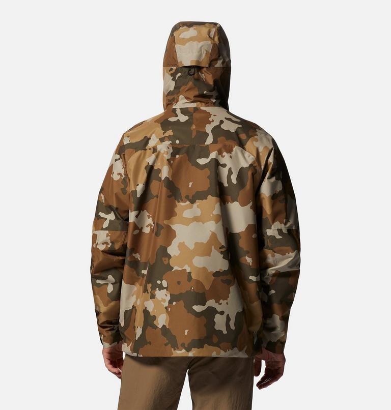 Men's LandSky GORE-TEX Jacket, Color: Corozo Nut Pines Camo Print, image 2